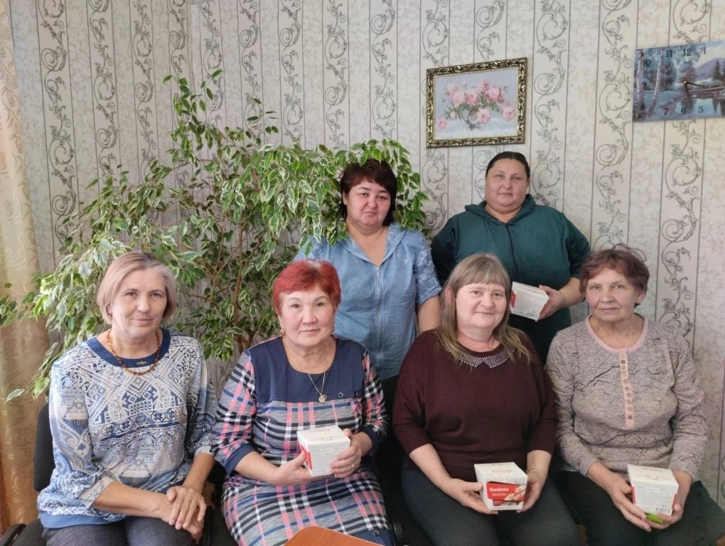 В с. Воскресенском поздравили родственниц героев СВО