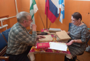 Ветераны с. Красная Нива работают над созданием электронной Книги Памяти