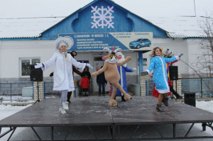 Концертная программа «С Новым годом, соседи!» в Сафакулево