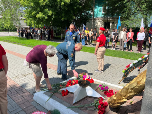 В селе Белозерском прошла торжественная церемония, посвященная Дню памяти и скорби
