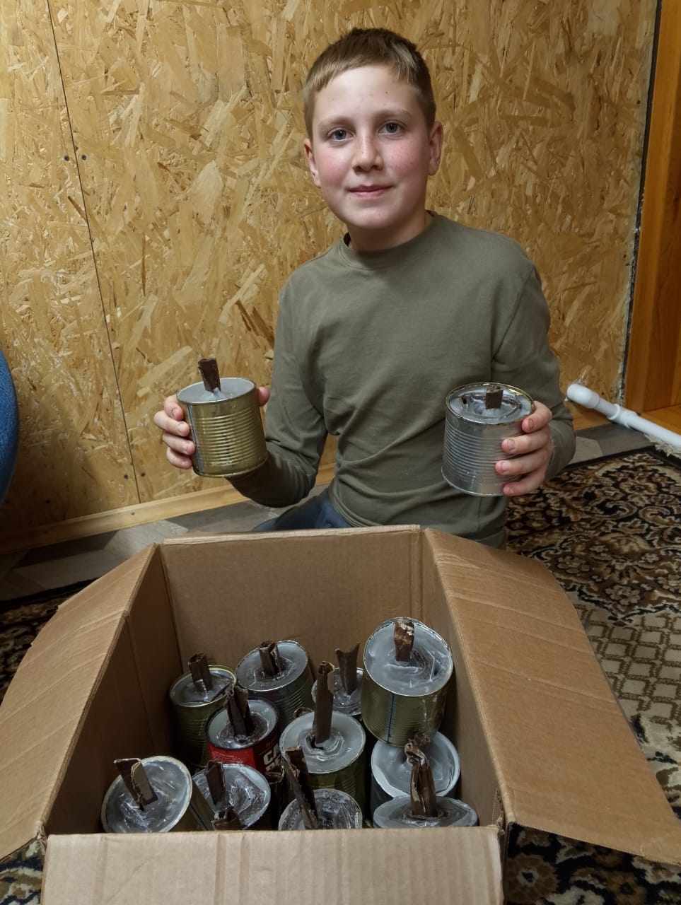 Юный волонтер — сын полка