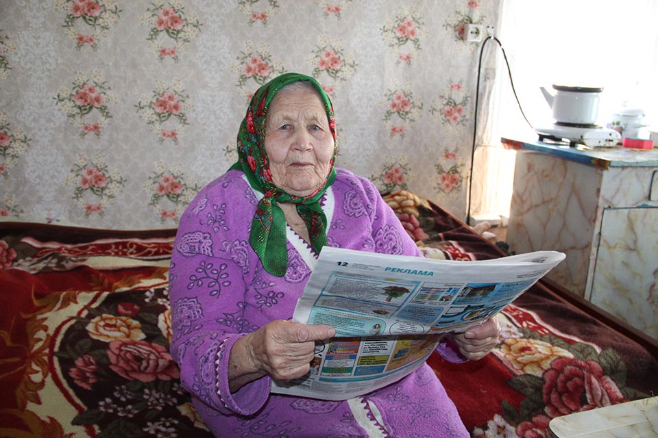Жительница села Нижнее отметила 90-летний юбилей