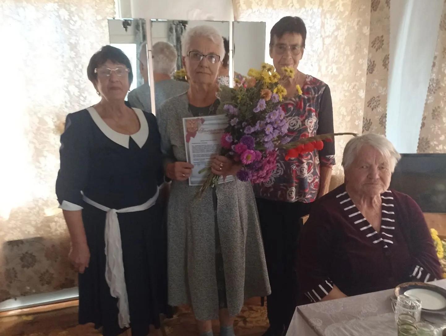 Поздравляем Козлову Л.А. с 75-летием! 