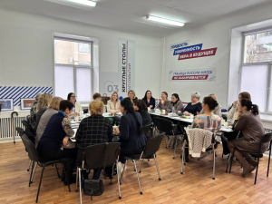 Заседание регионального общественного совета партийного проекта «Женское движение Единой России».