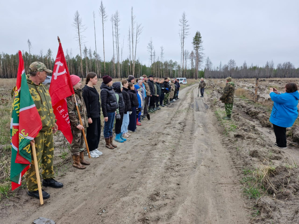 Сад Победы и «Пограничники Зауралья»    