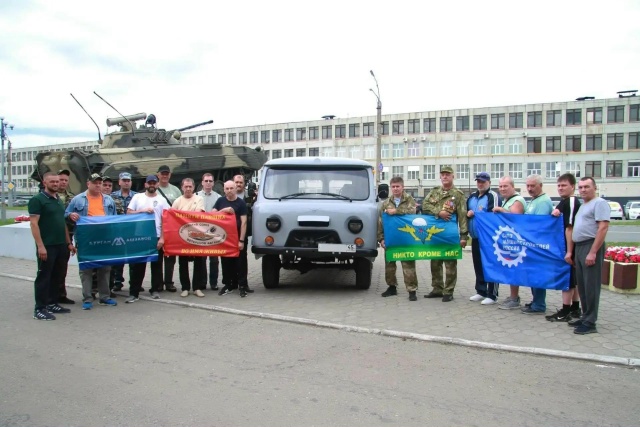 Очередной отремонтированный автомобиль УАЗ для бойцов СВО отправлен по плану!