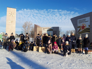 Благодарность школьникам от ветеранов