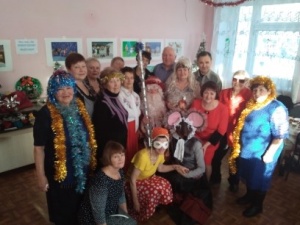 Новогодний праздник для ветеранов