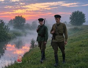 Подвиг советских пограничников бессмертен