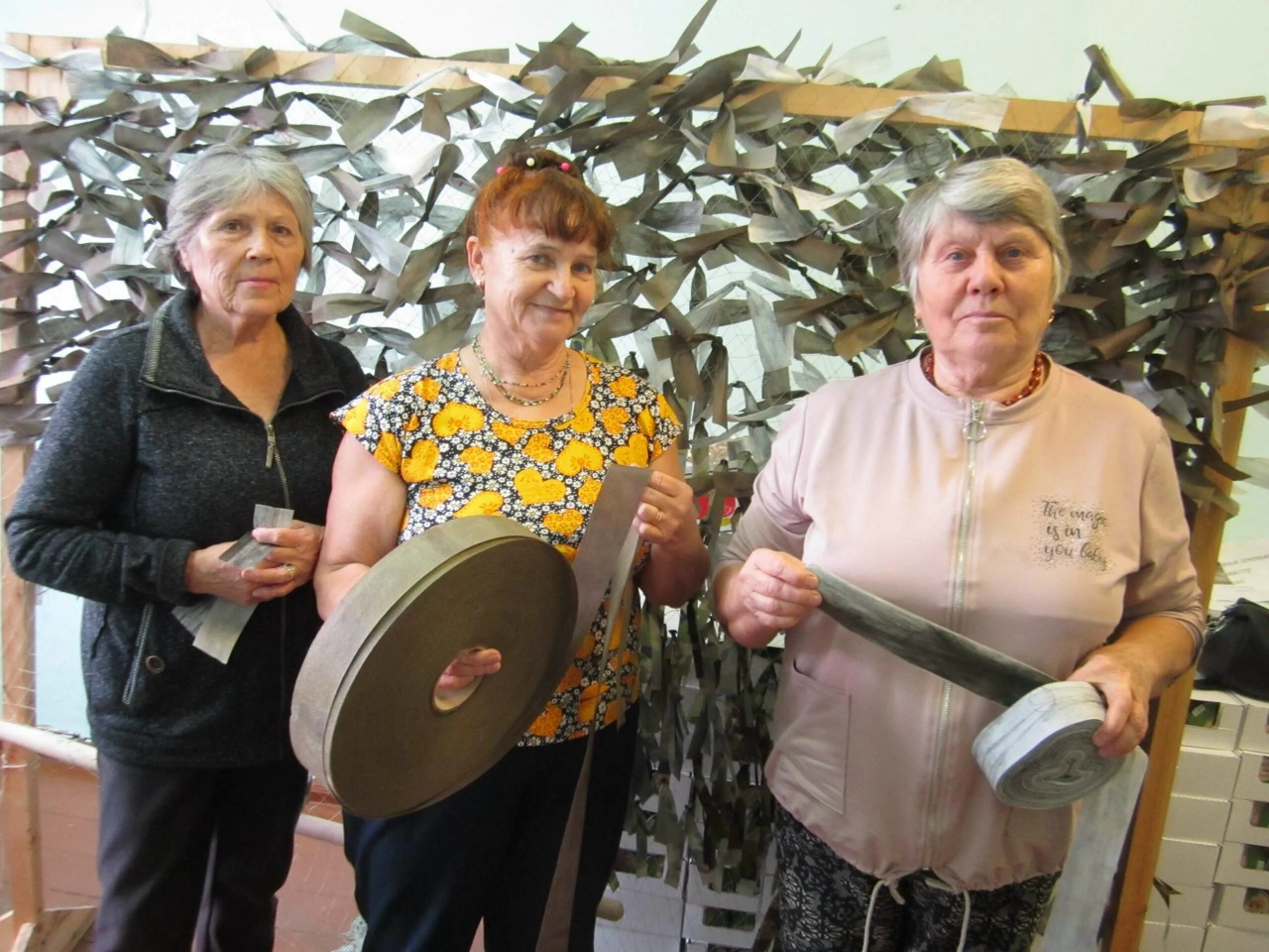 Активные помощницы Каширинского совета ветеранов