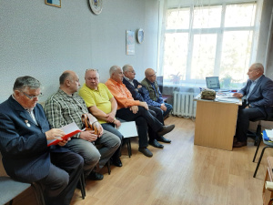  Подготовка к внеочередной конференции ветеранов